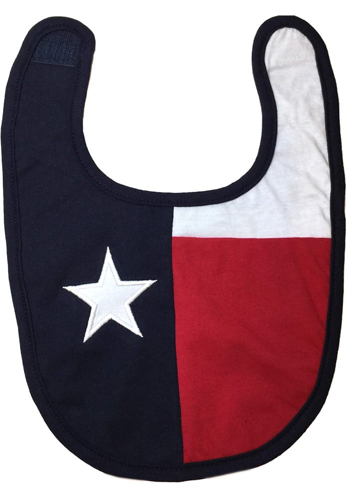 Texas State Flag Baby Bib