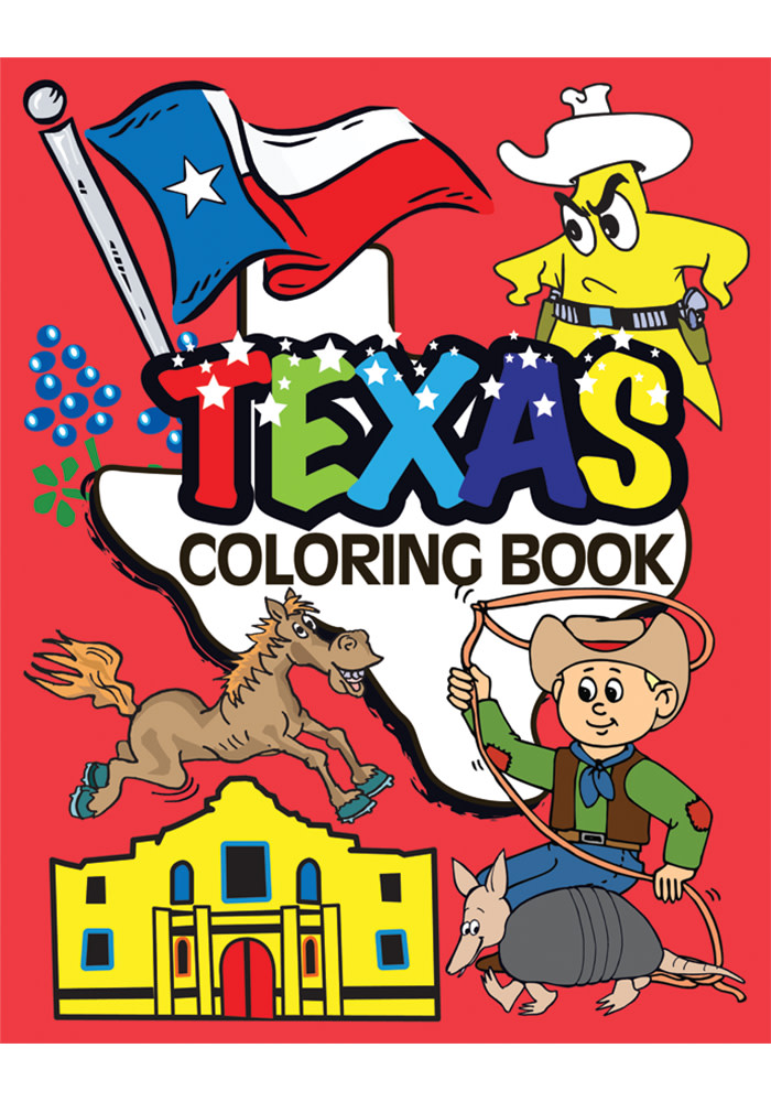 Texas Coloring Activity Book