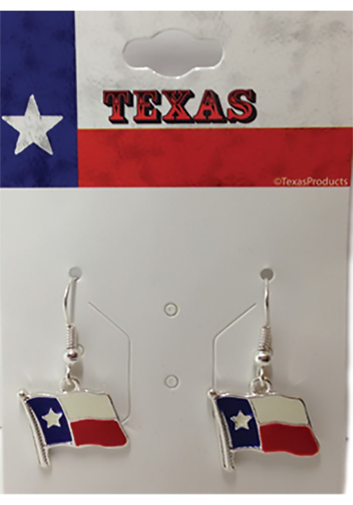 Texas State Flag Womens Earrings