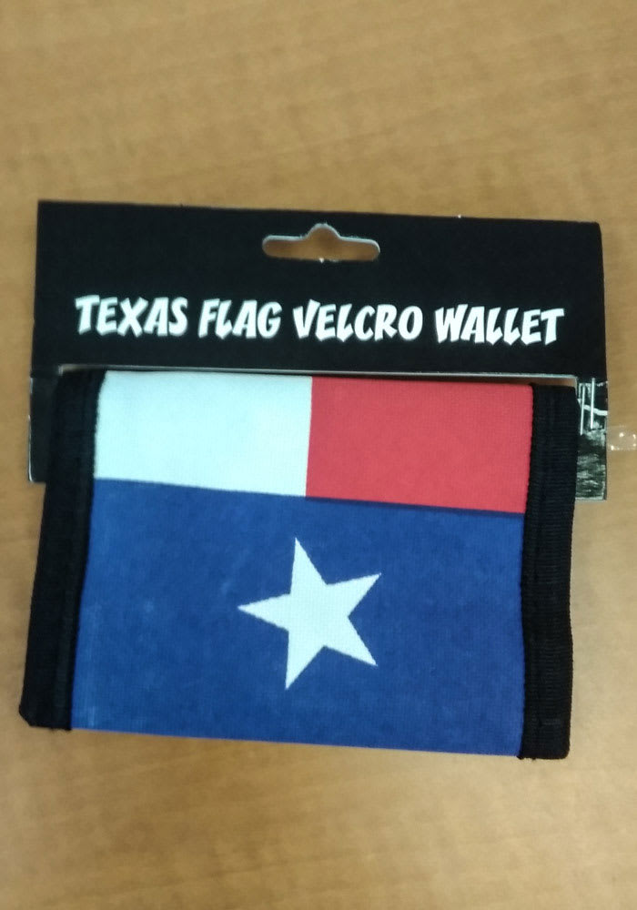 Texas State Flag Mens Trifold Wallet