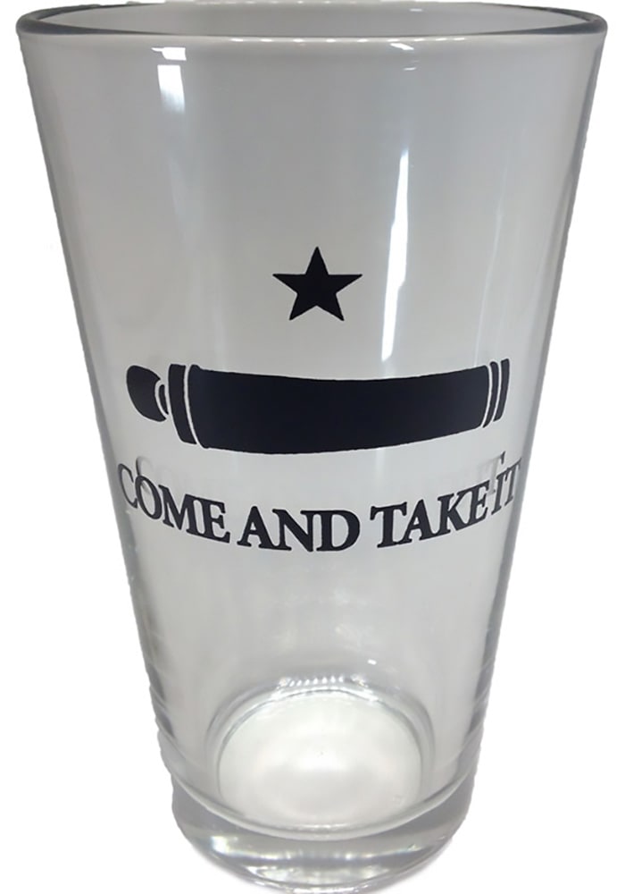Texas Come and Take It Pint Glass