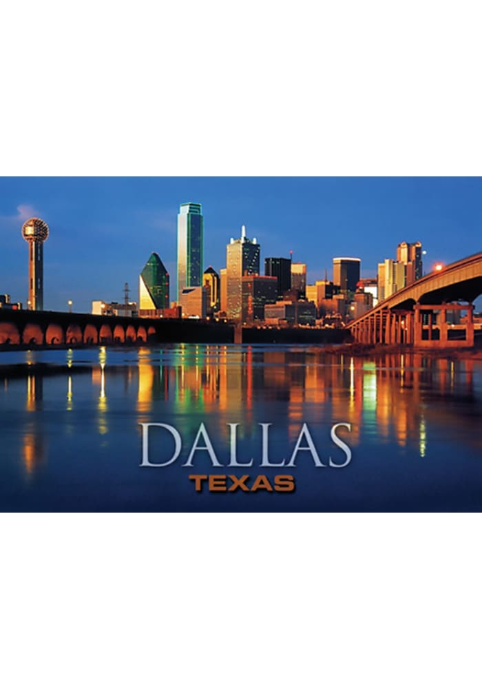 Texas Dallas Skyline Postcard