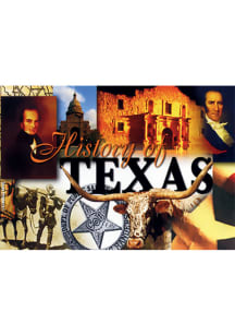 Texas History of Texas Postcard