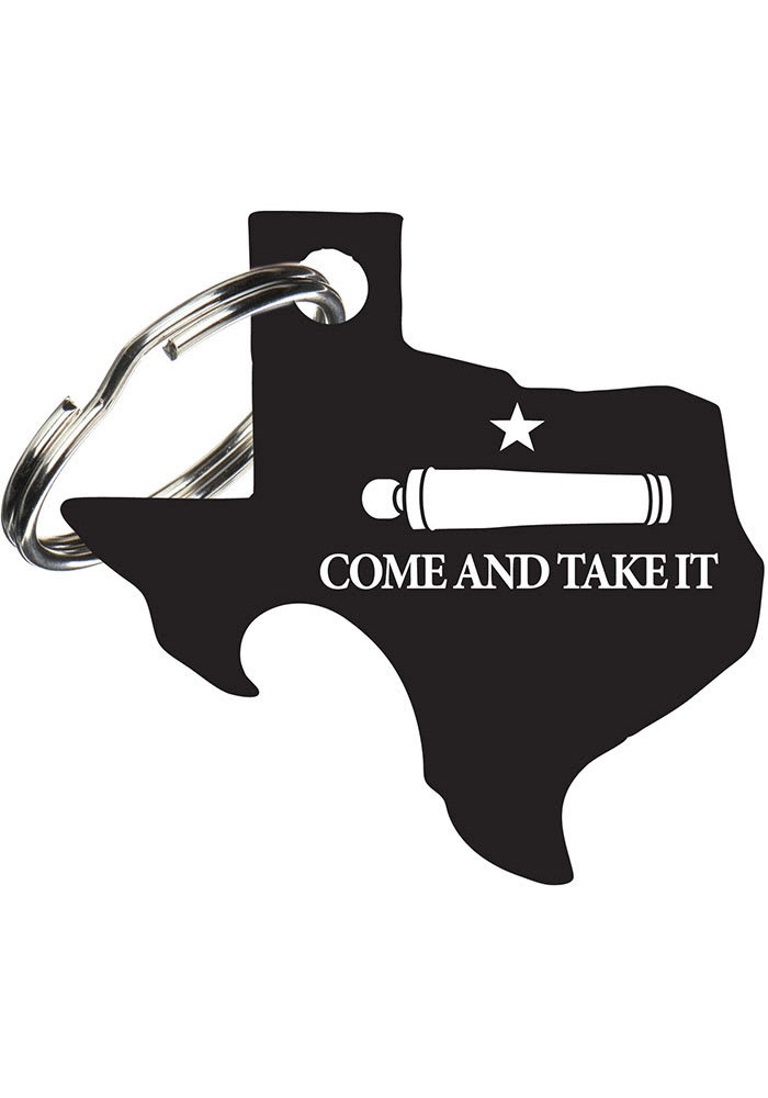 Texas Come & Take It Pocket Clip Keychain