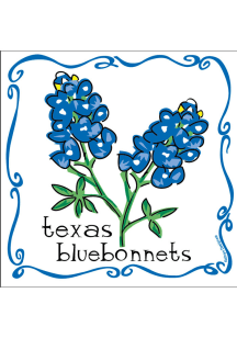 Texas Blue Bonnet Magnet