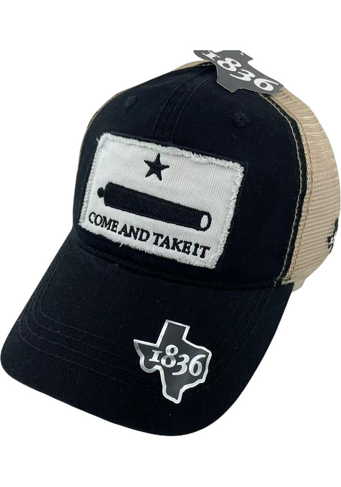 Texas Come and Take It Trucker Adjustable Hat - Black