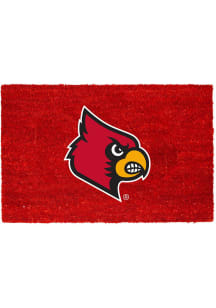 Louisville Cardinals Color Coir Fiber Door Mat