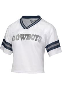 Dallas Cowboys Womens Fashion Fashion Football Jersey - White