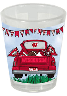 Wisconsin Badgers  Shot Glass
