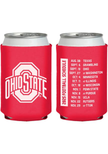 Red Ohio State Buckeyes Team 2025 Schedule Coolie