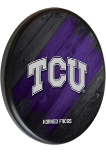 TCU Horned Frogs Printed Sign - Black
