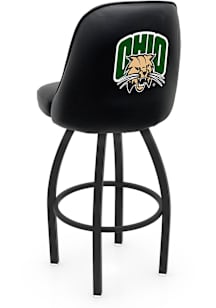 Ohio Bobcats Padded Swivel Pub Stool - Black