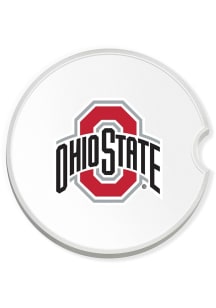 Red Ohio State Buckeyes Team Logo Car Coaster
