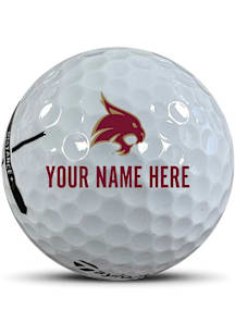 Texas State Bobcats Custom team logo Golf Balls
