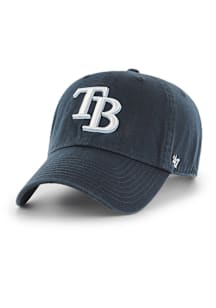 47 Tampa Bay Rays Clean Up Adj Adjustable Hat - Navy Blue