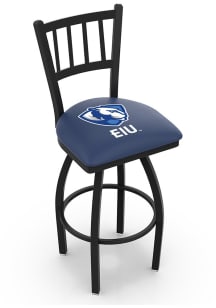 Eastern Illinois Panthers Swivel Counter Pub Stool - Black