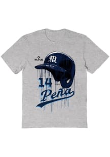 Vive La Fete Maine Black Bears Youth Grey Drip Short Sleeve T-Shirt