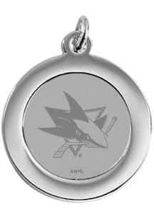 CSI San Jose Sharks Silver Pendant Womens Necklace
