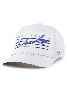 DUKE Hat White Downburst Hitch ADJ