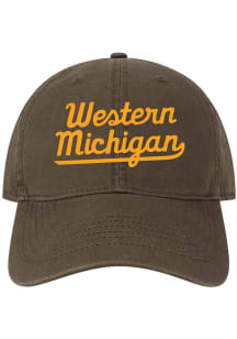 Western Michigan Broncos Brown EZA Twill Adjustable Adjustable Hat