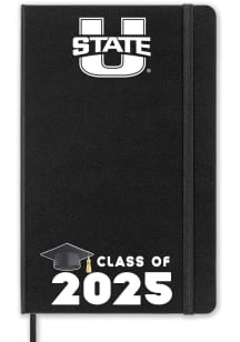 Utah State Aggies Class of 25 team logo Notebook and Folder - Black