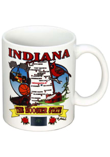 Indiana State Map Mug