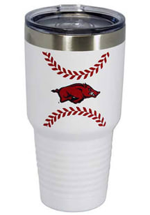 Arkansas Razorbacks 30oz Stainless Steel Tumbler - Red