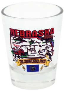 Nebraska State Map Shot Glass