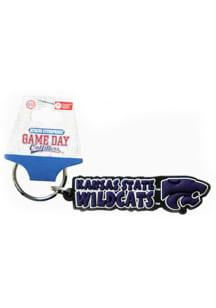 K-State Wildcats Cutout Keychain