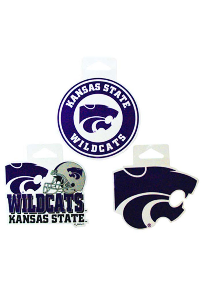 K-State Wildcats Logo Stickers