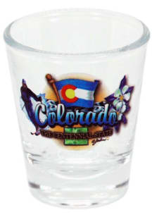 Colorado Elements Shot Glass