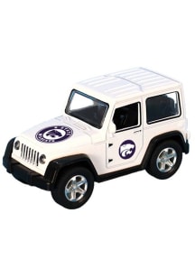 White K-State Wildcats Pullback Toy Car