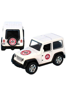 White Ohio State Buckeyes Pullback Toy Car