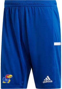 Adidas Kansas Jayhawks Mens Blue Team Shorts