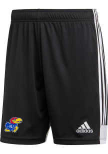 Adidas Kansas Jayhawks Mens Black Tastigo Shorts