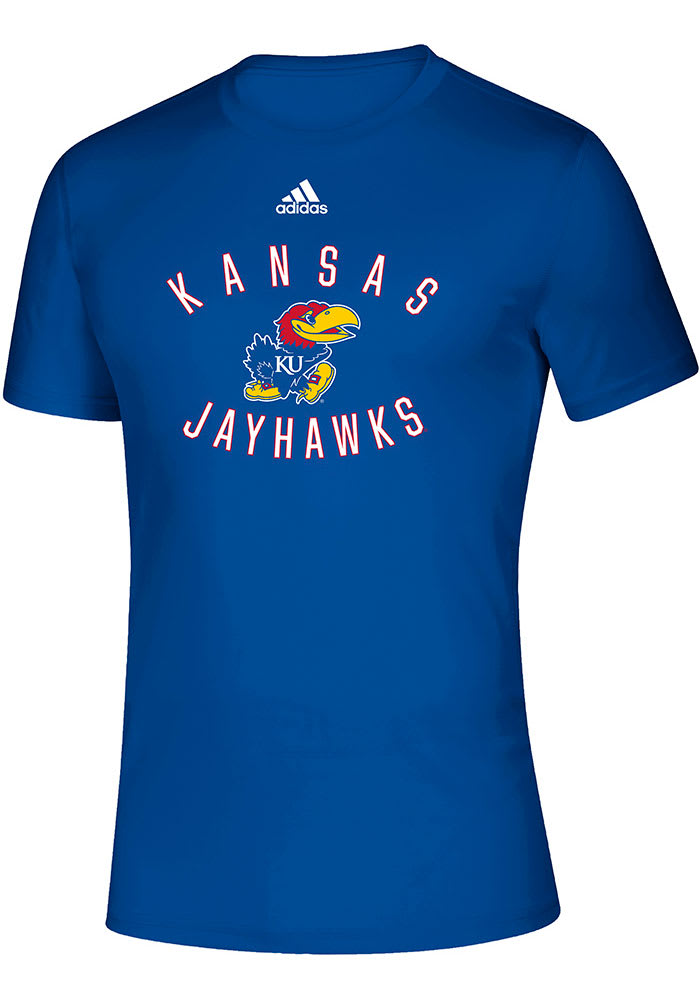 Kansas Jayhawks Blue Creator Short Sleeve T Shirt