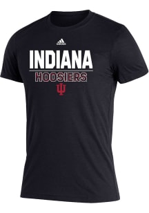 Adidas Indiana Hoosiers Black Blend Short Sleeve T Shirt