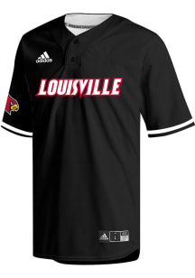 Adidas Louisville Cardinals Mens Black Replica Jersey
