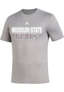 Adidas Missouri State Bears Grey Creator Short Sleeve T Shirt