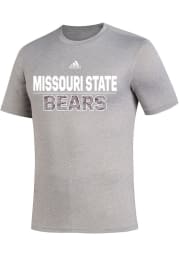 Adidas Missouri State Bears Grey Creator Short Sleeve T Shirt