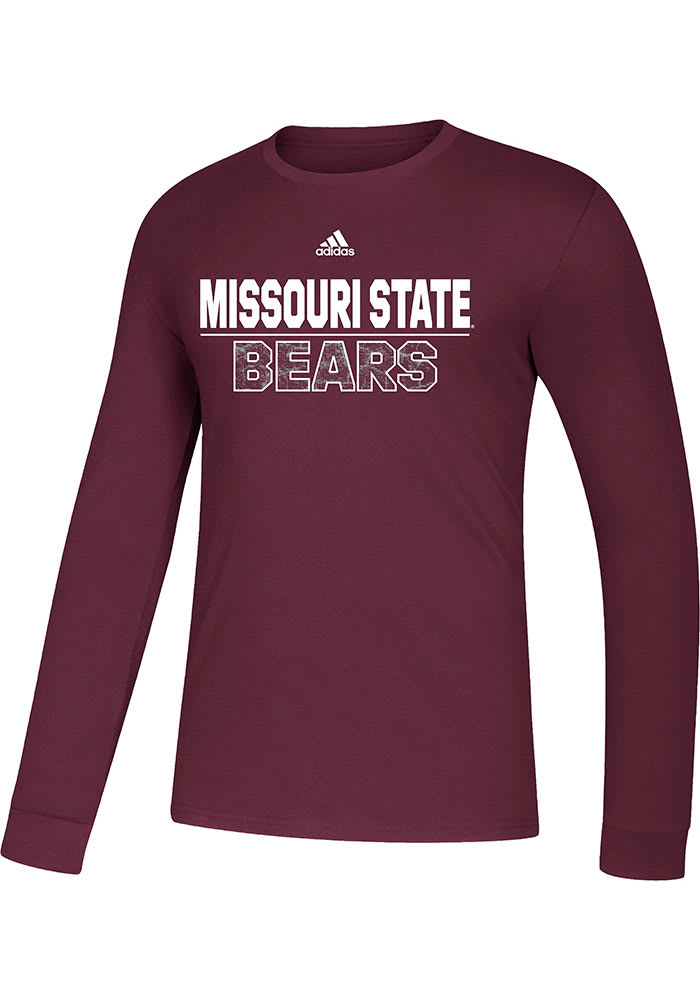 Adidas Missouri State Bears Ampliflier Long Sleeve T Shirt