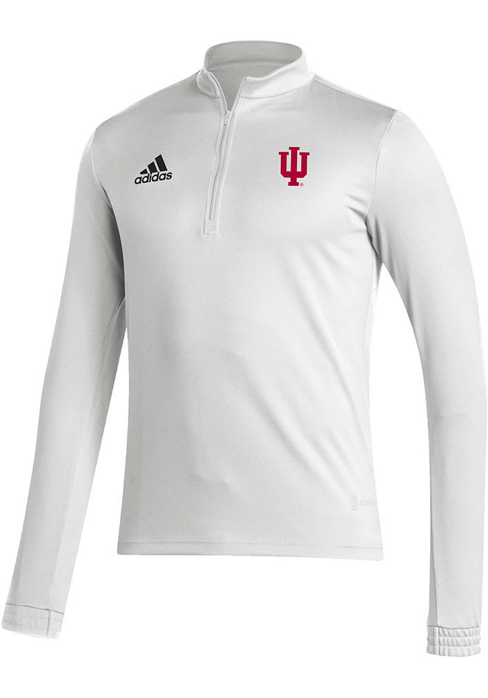 Adidas Indiana Hoosiers Mens WHITE Entrada Pullover - 27230262