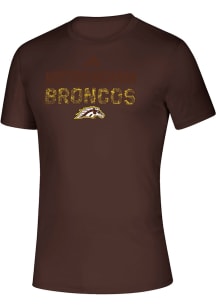 Western Michigan Broncos Brown Adidas Creator Short Sleeve T Shirt