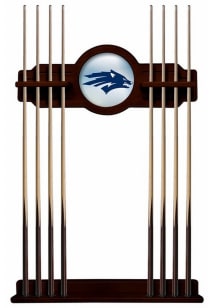 Nevada Wolf Pack Solid Wood Cue Rack Pool Table