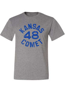 Gale Sayers Kansas Jayhawks Grey Kansas Comet 48 Short Sleeve Fashion Player T Shirt