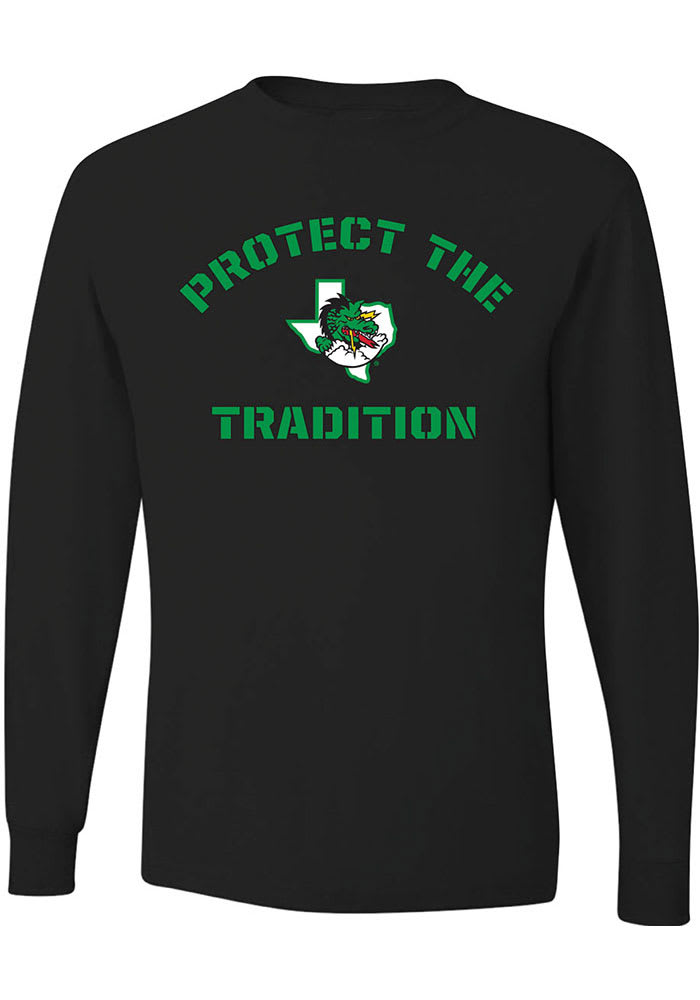 Rally Carroll High School Dragons Black Protect The Tradition Long Sleeve T Shirt