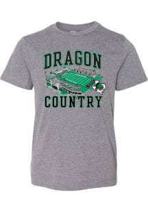 Rally Carroll High School Dragons Youth Grey Dragon Country Football Stadium Short Sleeve T-Shir..