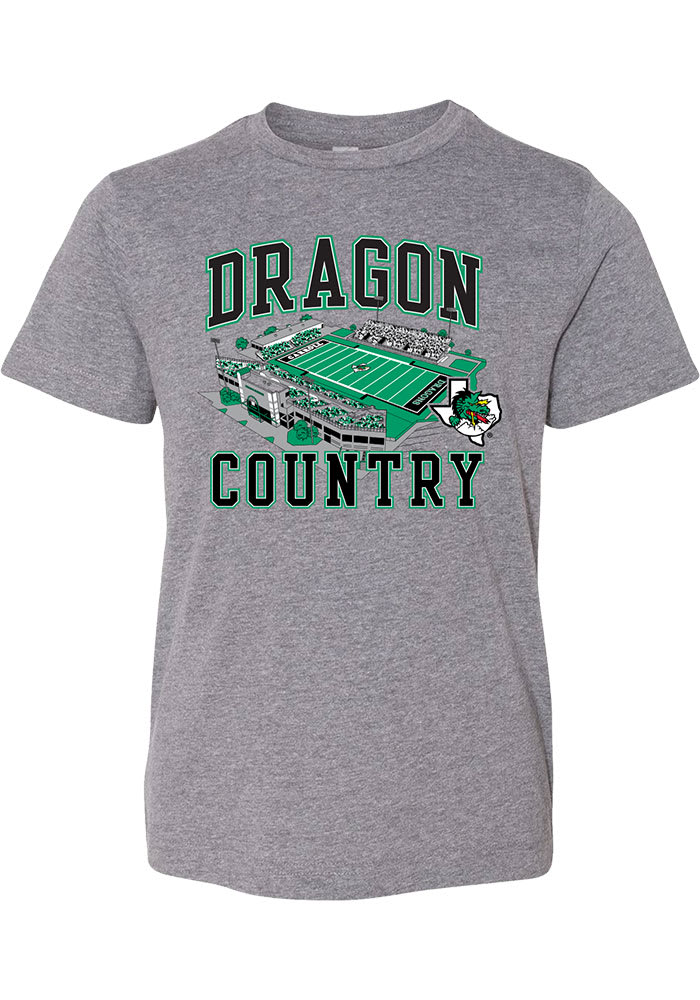 Rally Youth Grey Dragon Country Football Stadium Short Sleeve T-Shirt