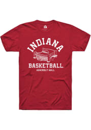 Rally Indiana Hoosiers Red Assembly Hall Short Sleeve T Shirt