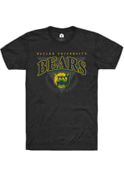 Rally Baylor Bears Black Triblend Tonal Triangle Short Sleeve Fashion T Shirt